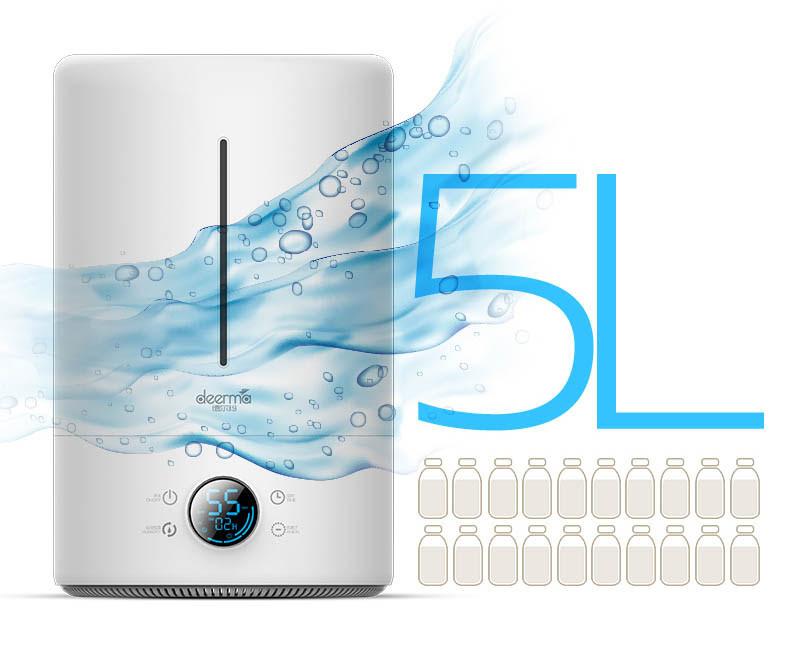 Máy phun sương tạo ẩm không khí thông minh Deerma DEM F628S dùng tinh dầu