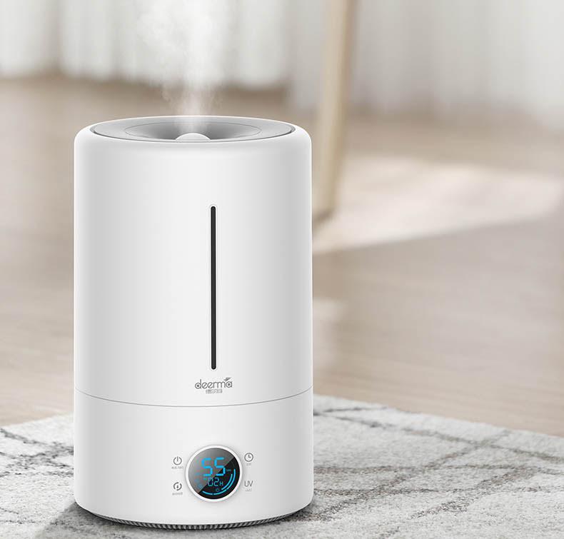 Máy phun sương tạo ẩm không khí thông minh Deerma DEM F628S dùng tinh dầu