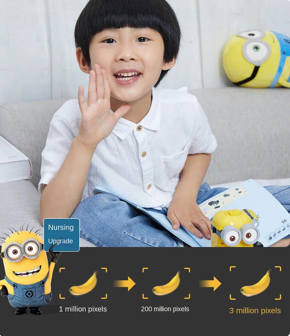 Camera IP Xiaomi Mijia Imilab A1 2K 1296p 360 độ bả̉n Minions