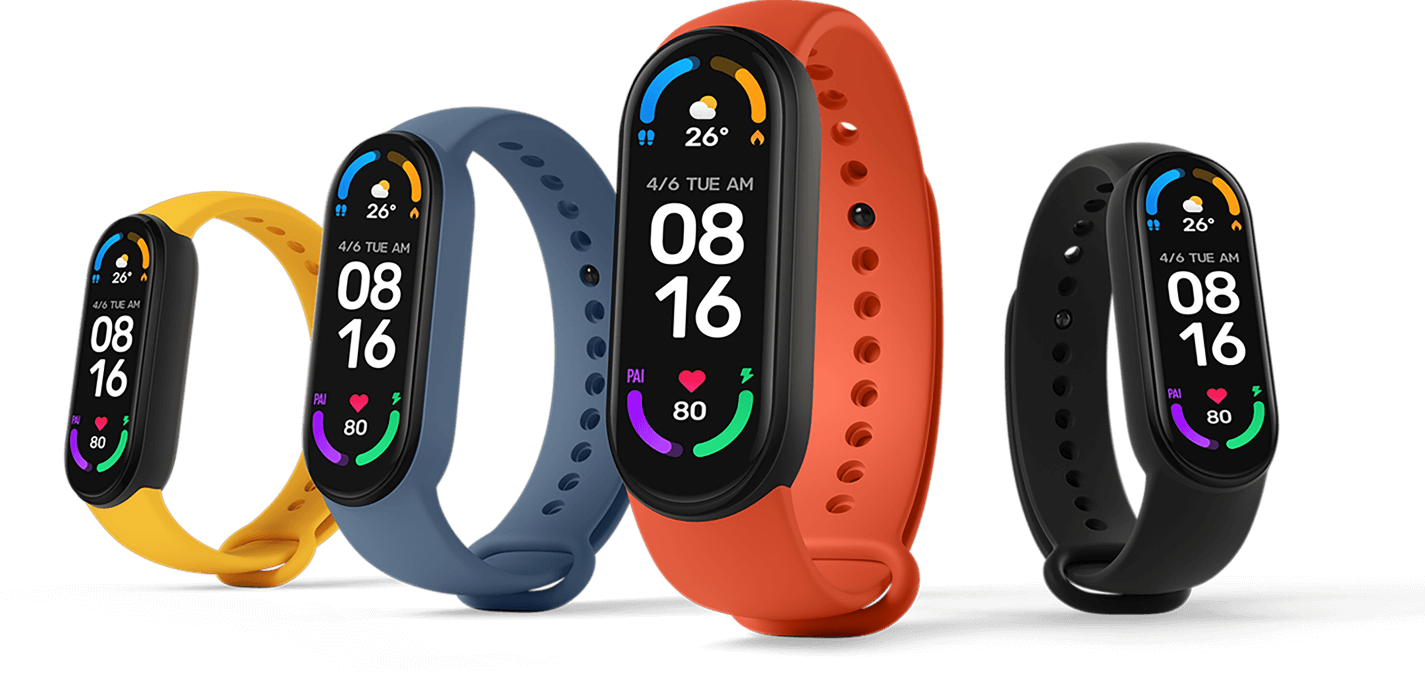 Vòng đeo tay thông minh Xiaomi Mi Smart Band 6 - Quốc Tế