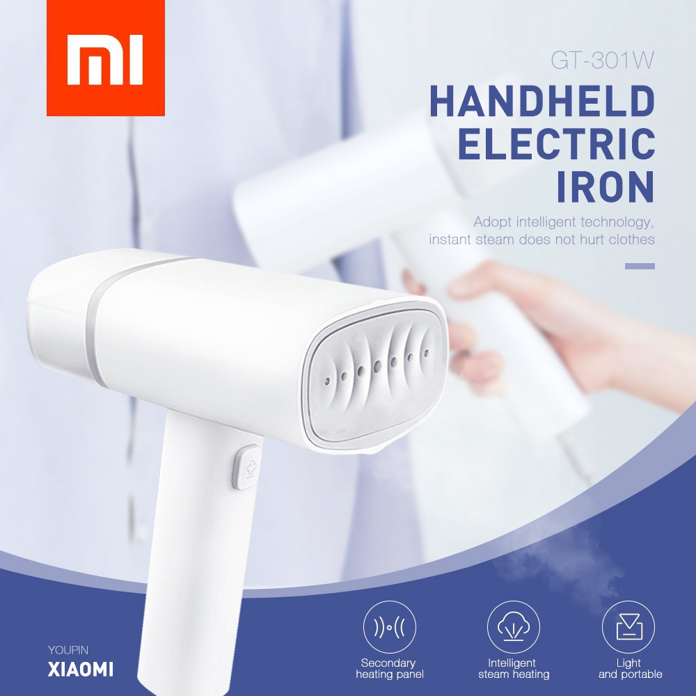 Bàn là, máy ủi hơi nước cầm tay Xiaomi Mijia 306LW - Xiaomi Zanjia GT-301W