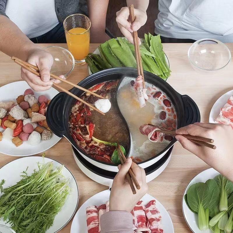 4 LÍT - Nồi Lẩu 2 Ngăn Xiaomi Mijia GJT03CM - Hàng chính hãng