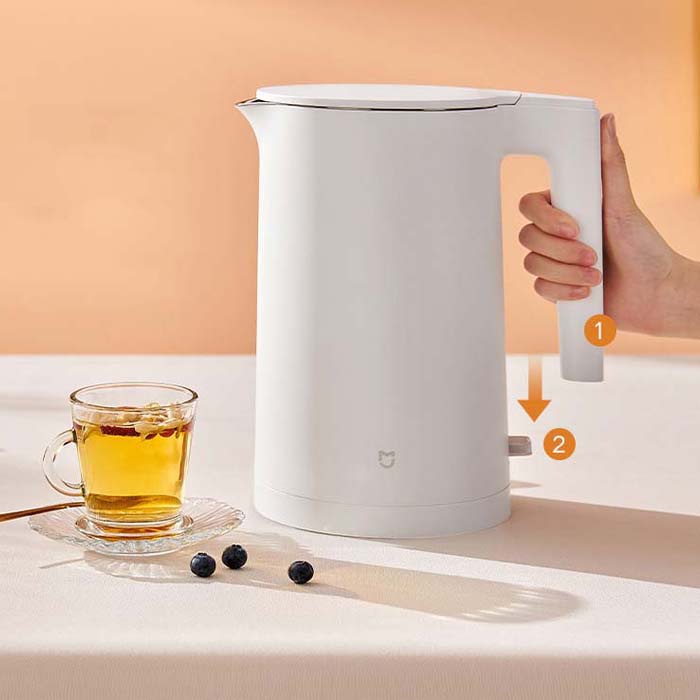 1L7 | Siêu To | Ấm đun siêu tốc Gen 2, Bình đun nước siêu tốc Xiaomi 1.7L MJDSH04YM - Chính Hãng