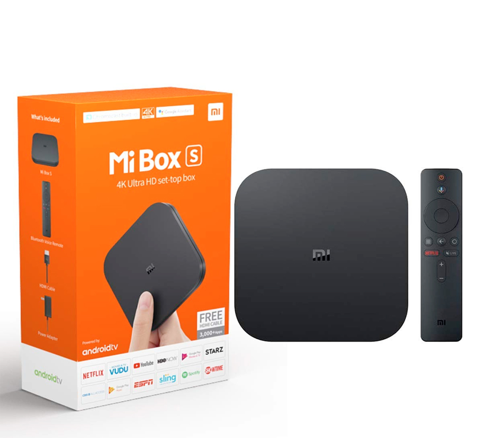 [2022 New] Mi TV Box S Xiaomi 4K Ultra HD - Android Tivi Box Xiaomi Mibox S 2GB | 8GB Bản quốc tế - Bảo hành 12 tháng
