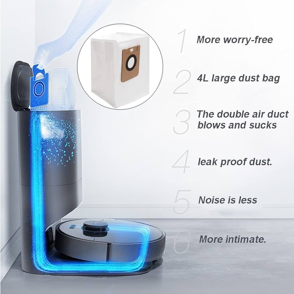 [ Robot Hút Bụi Lau Nhà Thông Minh Dreame Bot Z10 Pro - Lực hút 4000 Pa - Bản Quốc Tế 